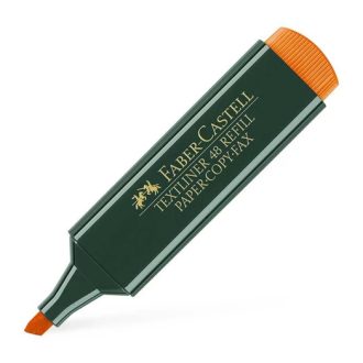  Szövegkiemelő, 1-5 mm, FABER-CASTELL, Textliner 48, narancs