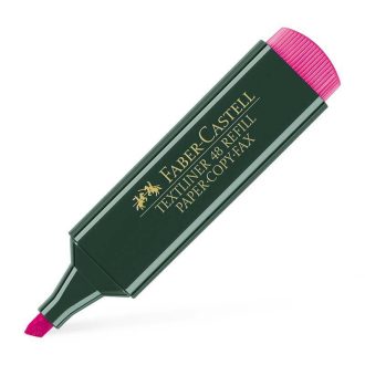   Szövegkiemelő, 1-5 mm, FABER-CASTELL, Textliner 48, rózsaszín