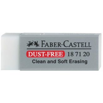 Radír, forgácsmentes, kicsi, FABER-CASTELL