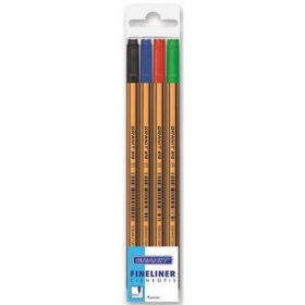   Tűfilc készlet, 0,4 mm, GRANIT  C970 , 4 különböző szín