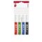 Flipchart marker készlet, 1-3 mm, kúpos, ICO  Artip 11, 4 különböző szín