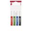 Flipchart marker készlet, 1-3 mm, kúpos, ICO  Artip 11, 4 különböző szín