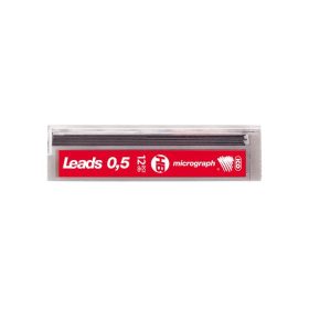 Grafitbél, HB, 0,5 mm, ICO  Micrograph 