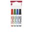 Tábla- és flipchart marker készlet, 1-3 mm, kúpos, ICO Plan 11 XXL, 4 különböző szín