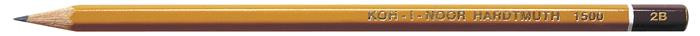Grafitceruza, 2B, hatszögletű, KOH-I-NOOR  1500 