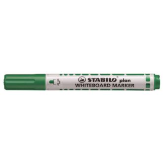 Táblamarker, 2,5-3,5 mm, kúpos, STABILO Plan, zöld