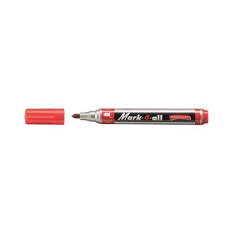   Alkoholos marker, 1,5-2,5 mm, kúpos, STABILO Mark-4-all, piros