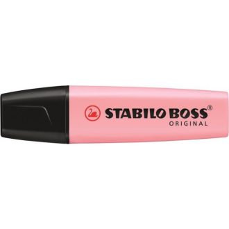   Szövegkiemelő, 2-5 mm, STABILO BOSS original Pastel, rózsa