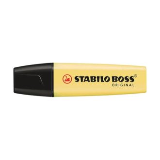   Szövegkiemelő, 2-5 mm, STABILO BOSS original Pastel, vanília