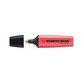Szövegkiemelő, 2-5 mm, STABILO BOSS original, piros