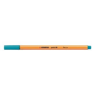 Tűfilc, 0,4 mm, STABILO Point 88, világoskék