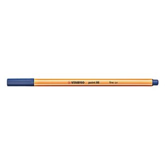 Tűfilc, 0,4 mm, STABILO Point 88, kék