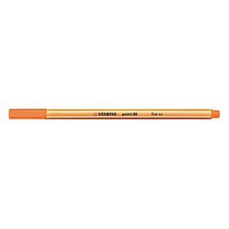 Tűfilc, 0,4 mm, STABILO Point 88, narancssárga