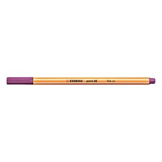 Tűfilc, 0,4 mm, STABILO Point 88, lila