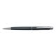 Golyóstoll, fekete Lille Pen, fehér SWAROVSKI® kristállyal, 14cm, ART CRYSTELLA