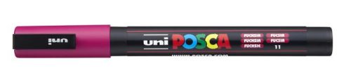 Dekormarker, 0,9-1,3 mm, UNI  Posca PC-3M , fukszia