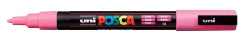Dekormarker, 0,9-1,3 mm, UNI  Posca PC-3M , rózsaszín