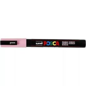   Dekormarker, 0,9-1,3 mm, UNI  Posca PC-3M , világos rózsaszín