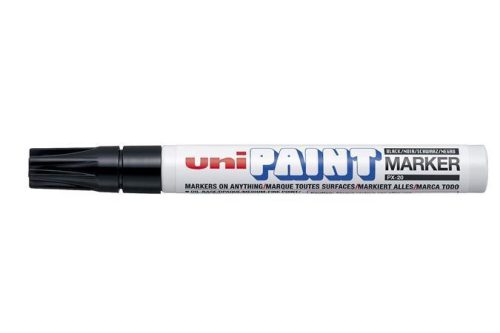 Lakkmarker, 2,2-2,8 mm, UNI  PX-20, fekete