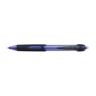   Golyóstoll, 0,4 mm, nyomógombos, UNI  SN-220 Powertank , kék
