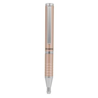  Golyóstoll, 0,24 mm, teleszkópos, rose gold színű tolltest, ZEBRA  SL-F1 , kék tinta