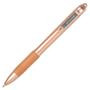 Golyóstoll, 0,27 mm, nyomógombos, ZEBRA  Z-Grip Smooth Rose Gold , kék