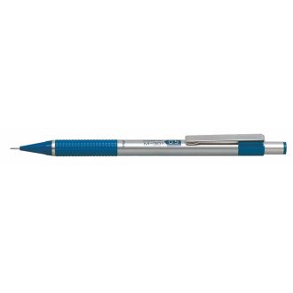   Nyomósirón, 0,5 mm, rozsdamentes acél, kék test, ZEBRA  M-301