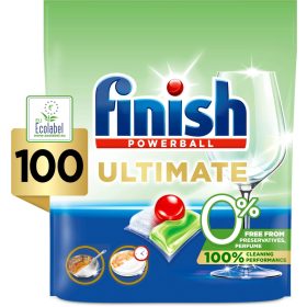 FINISH ULTIMATE ALL IN1 MOSOGATÓGÉP KAPSZULA, ZERO (100DB)