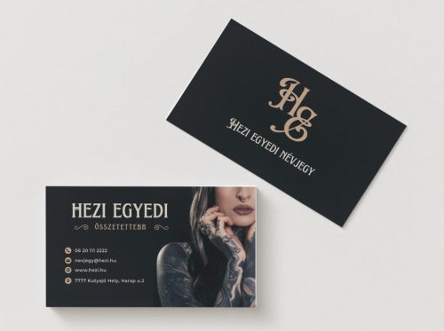 Névjegykártya Egyedi Összetettebb - 120 db