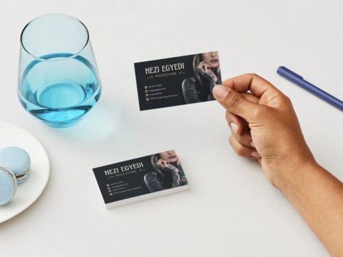 Névjegykártya Egyedi Összetettebb - 120 db
