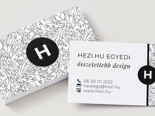 Névjegykártya Egyedi Összetettebb - 120 db