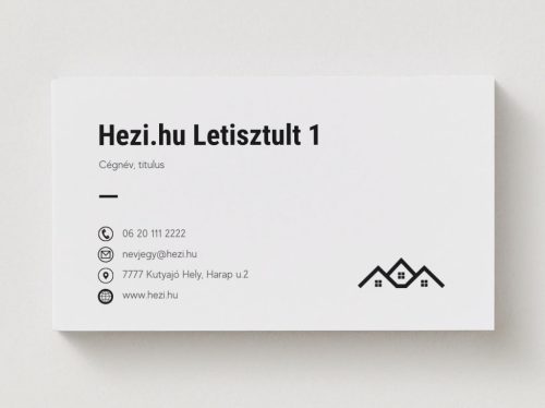 Névjegykártya Letisztult 1 - 120 db