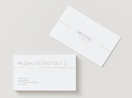 Névjegykártya Letisztult 2 - 120 db