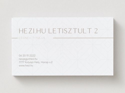 Névjegykártya Letisztult 2 - 360 db