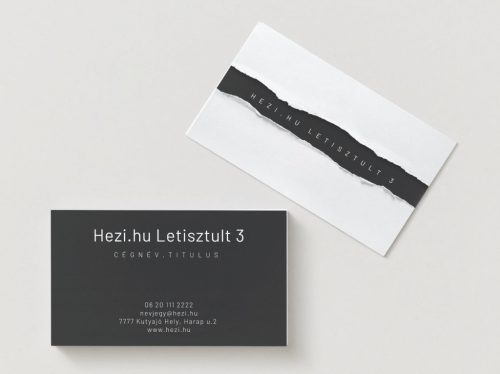 Névjegykártya Letisztult 3 - 120 db