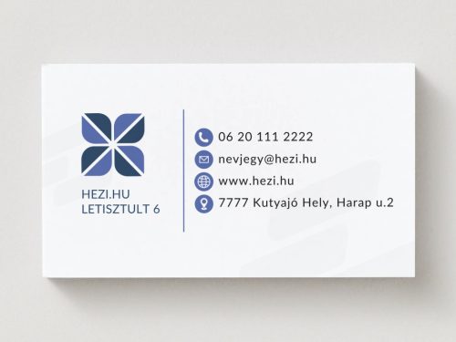 Névjegykártya Letisztult 6 - 120 db