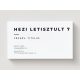 Névjegykártya Letisztult 7 - 480 db