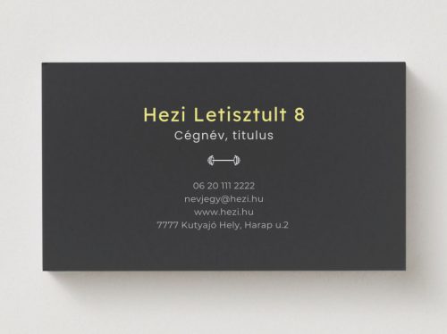 Névjegykártya Letisztult 8 - 120 db