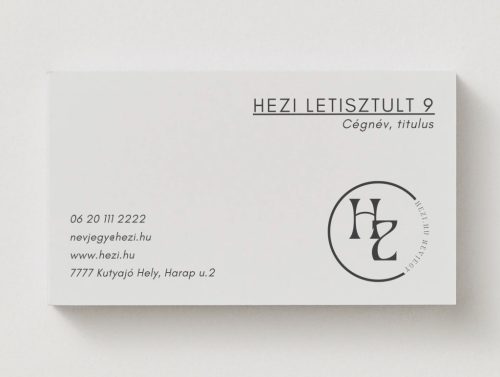 Névjegykártya Letisztult 9 - 120 db