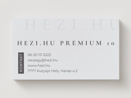 Névjegykártya Prémium 10 - 120 db