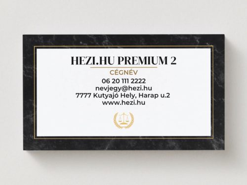 Névjegykártya Prémium 2 - 120 db