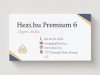 Névjegykártya Prémium 6 - 240 db