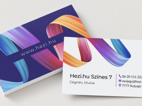 Névjegykártya Színes 7 - 240 db