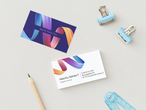 Névjegykártya Színes 7 - 360 db