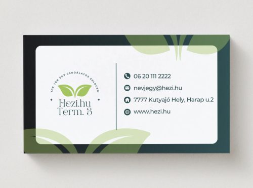 Névjegykártya Természet 3 - 120 db