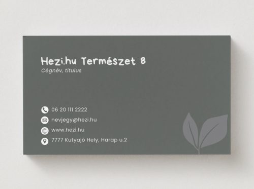 Névjegykártya Természet 8 - 120 db
