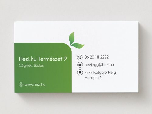 Névjegykártya Természet 9- 240 db